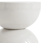 Приставной столик белого цвета Bead варинант исполнения - 3 | Loft Concept в Красноярске