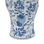 Ваза фарфоровая высокая с синими цветочными мотивами Independence варинант исполнения - 3 | Loft Concept в Красноярске