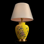 Настольная лампа желтая с изображением птиц Slip Away варинант исполнения - 10 | Loft Concept в Красноярске