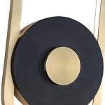 Бра с овальной рамой цвета латунь Midnight Orbit варинант исполнения - 1 | Loft Concept в Красноярске