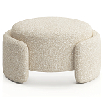 Круглая Оттоманка Alice ткань букле варинант исполнения - 2 | Loft Concept в Красноярске