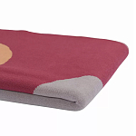 Плед из хлопка с абстрактным принтом Elysian Flow Ember варинант исполнения - 3 | Loft Concept в Красноярске