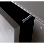 Комод со стеклянной столешницей и с выдвижными ящиками Minimalist Accent варинант исполнения - 4 | Loft Concept в Красноярске