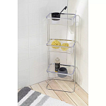 Полка напольная трехъярусная для ванной Bathroom Floor Shelf варинант исполнения - 6 | Loft Concept в Красноярске