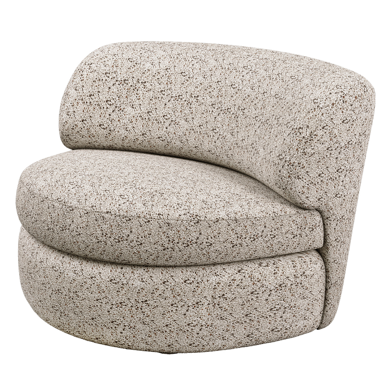 Кресло Ulysses Молочный Серый в Красноярске | Loft Concept 