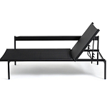 Диван-шезлонг черный Annet варинант исполнения - 4 | Loft Concept в Красноярске