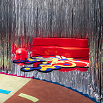 Дизайнерский ковер в виде бабочки Poltronova Tappeto Farfalla Rug варинант исполнения - 12 | Loft Concept в Красноярске