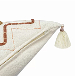 Подушка декоративная с геометрическим узором и кисточками Divine Abstractions варинант исполнения - 2 | Loft Concept в Красноярске