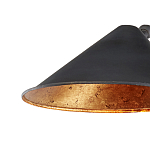 Бра настенное на тонком кронштейне с 2-мя конусообразными плафонами Vintage Reading Light варинант исполнения - 1 | Loft Concept в Красноярске