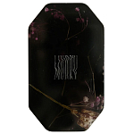 Шкатулка из эпоксидной смолы с цветами черная Epoxy Resin Pink Flowers Box Black варинант исполнения - 1 | Loft Concept в Красноярске