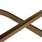 Стул барный букле бежевый с каркасом цвета матовое золото Tactility варинант исполнения - 4 | Loft Concept в Красноярске