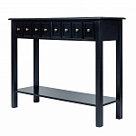 Черная консоль с выдвижными ящиками Monica варинант исполнения - 5 | Loft Concept в Красноярске