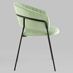 Стул в велюре фисташкового цвета Horizon варинант исполнения - 2 | Loft Concept в Красноярске