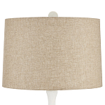 Торшер с белым каркасом и тканевыми абажуром Natural Stems варинант исполнения - 4 | Loft Concept в Красноярске