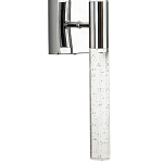 Бра со стеклянным плафоном хром Gileberte Glass Tube Wall Lamp Chrome варинант исполнения - 2 | Loft Concept в Красноярске