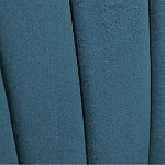 Барный стул со спинкой на 4-х деревянных ножках Синий Велюр Ava Charm варинант исполнения - 4 | Loft Concept в Красноярске