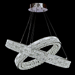 Люстра на 2 кольца с текстурной огранкой Reflection of Reality варинант исполнения - 7 | Loft Concept в Красноярске