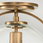 Потолочный светильник с прозрачным стеклянным шаром с эффектом пузырьков Hinkley варинант исполнения - 14 | Loft Concept в Красноярске