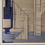 Аксессуар Геометрическая абстракция Figurative Beige Wall Hangings варинант исполнения - 1 | Loft Concept в Красноярске