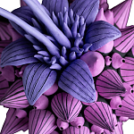 Статуэтка тропический фрукт Tropical Fruit Alien Blue Tulip варинант исполнения - 2 | Loft Concept в Красноярске