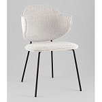 Стул Bellamy букле светло-серый варинант исполнения - 1 | Loft Concept в Красноярске