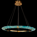 Люстра в форме кольца с цветочным декором Warm Heavenly Light варинант исполнения - 4 | Loft Concept в Красноярске