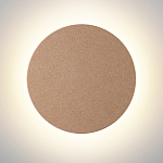 Бра круглое натуральная Пробка Natural Cork варинант исполнения - 3 | Loft Concept в Красноярске