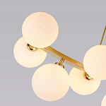 Люстра подвесная с белыми лампами в форме шара Felicitat варинант исполнения - 3 | Loft Concept в Красноярске