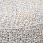 Кресло без подлокотников с обивкой из белой ткани букле Pacification варинант исполнения - 3 | Loft Concept в Красноярске