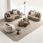 Двухместный диван Calypso варинант исполнения - 4 | Loft Concept в Красноярске