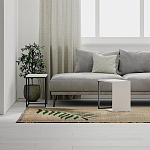 Комплект из 2-х приставных столов белого цвета из дерева ZIGOSH WHITE варинант исполнения - 3 | Loft Concept в Красноярске