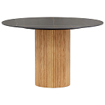 Круглый обеденный стол Malcolm Stone Dinner Table варинант исполнения - 1 | Loft Concept в Красноярске