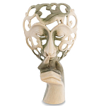 Маска ручной работы деревянная резная Beauty Mask варинант исполнения - 1 | Loft Concept в Красноярске