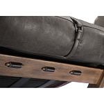 Кресло Duncan винтажная черная кожа варинант исполнения - 4 | Loft Concept в Красноярске