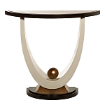 Консоль на полукруглой основе Stylish Pearl варинант исполнения - 2 | Loft Concept в Красноярске