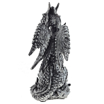 Часы в виде дракона Silver Dragon Clock варинант исполнения - 2 | Loft Concept в Красноярске