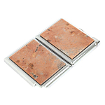 Портсигар с газовой зажигалкой из натурального камня Пегматит Stone Cigarettes Cases варинант исполнения - 5 | Loft Concept в Красноярске