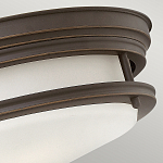 Потолочный светильник для ванных комнат со стеклянным плафоном в форме перевернутого конуса Hinkley варинант исполнения - 23 | Loft Concept в Красноярске