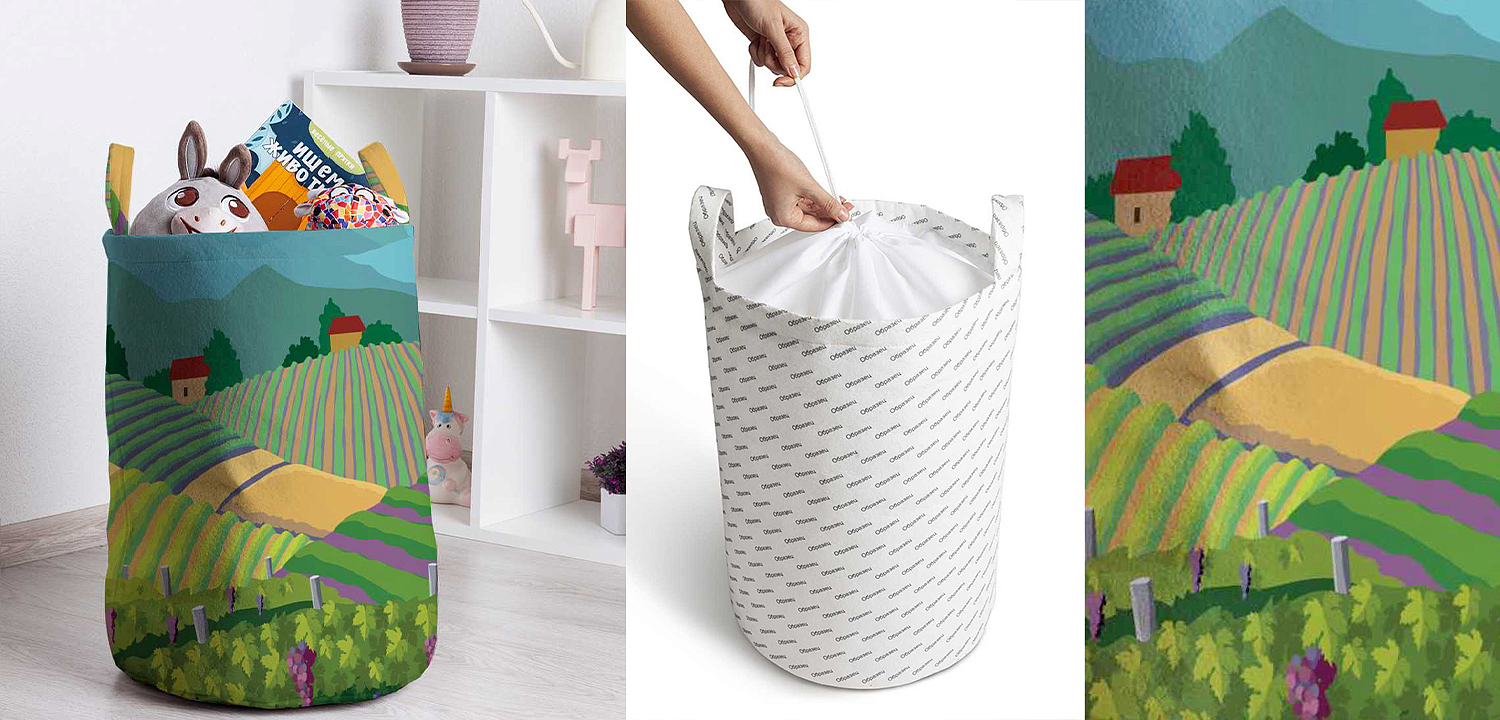 Корзина Vineyards Basket Корзина Vineyards Basket - Loft-Concept в Красноярске