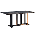 Стол обеденный со стальными ножками оригинальной формы Gourmet Meal варинант исполнения - 1 | Loft Concept в Красноярске