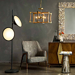 Торшер черный с 2-мя большими лампами Black Diffusers варинант исполнения - 3 | Loft Concept в Красноярске