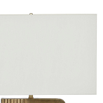 Настольная лампа с прямоугольным белым абажуром Skillful Face варинант исполнения - 2 | Loft Concept в Красноярске