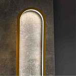 Бра с овальной рамойцвета латунь и черным кругом в центре Midnight Orbit варинант исполнения - 4 | Loft Concept в Красноярске