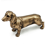 Статуэтка такса с реалистичными деталями и гладкой поверхностью Dachshund Style варинант исполнения - 1 | Loft Concept в Красноярске