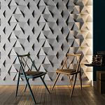 Гипсовая 3D Панель M-49 варинант исполнения - 1 | Loft Concept в Красноярске