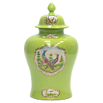 Фарфоровая ваза с крышкой Eden Garden варинант исполнения - 1 | Loft Concept в Красноярске