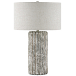 Настольная лампа с каркасом с состаренным эффектом Ancient Column варинант исполнения - 3 | Loft Concept в Красноярске