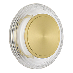 Бра круглое золото/прозрачный Plumpness LED 7 варинант исполнения - 2 | Loft Concept в Красноярске