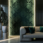 Гипсовая 3D Панель D-03 варинант исполнения - 1 | Loft Concept в Красноярске