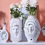 Ваза с золотисто-белыми фрагментами Faces of Imagination варинант исполнения - 3 | Loft Concept в Красноярске